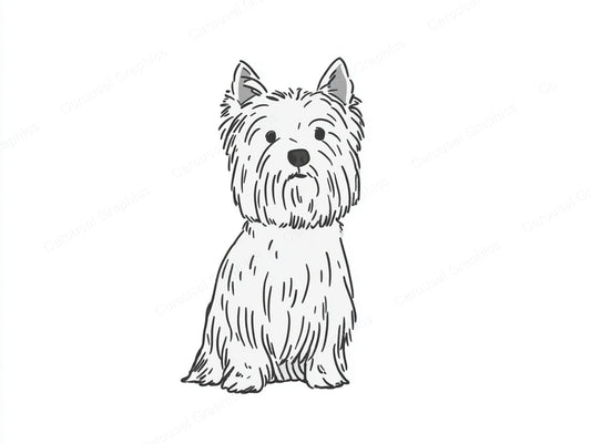 Yorkie Vector Graphic preview