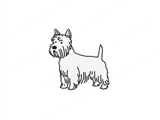 Yorkie Vector Graphic preview