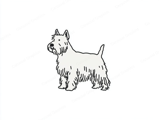 Yorkie Vector Graphic preview