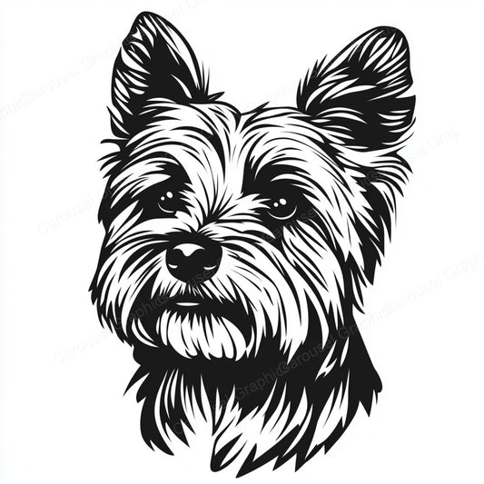 Yorkie Vector Graphic preview