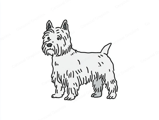 Yorkie Vector Graphic preview