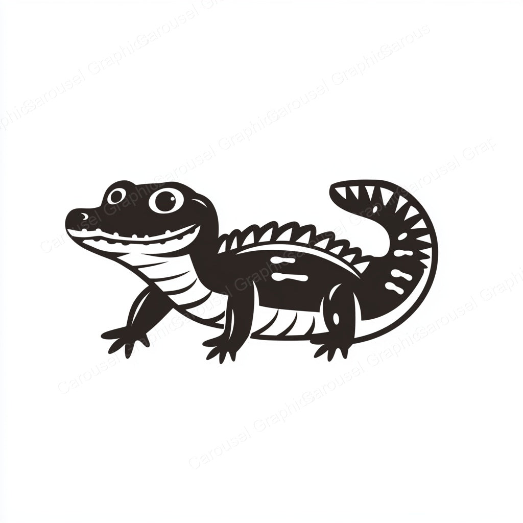 Alligator Vector Graphic preview