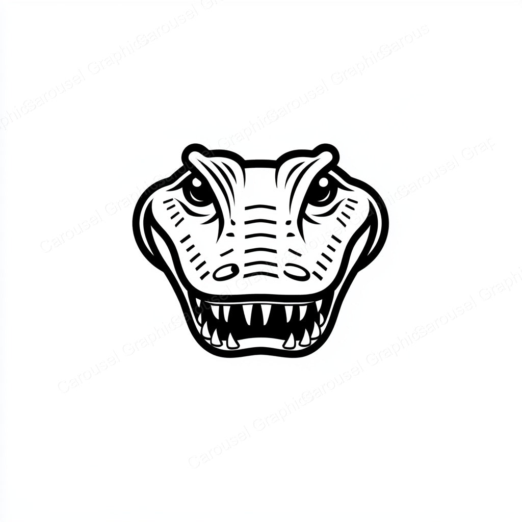 Alligator Vector Graphic preview