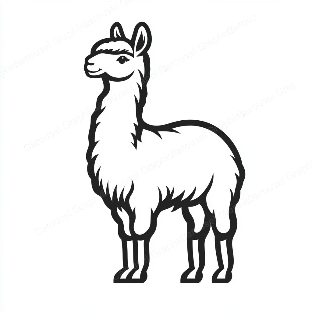 Alpaca Vector Graphic preview