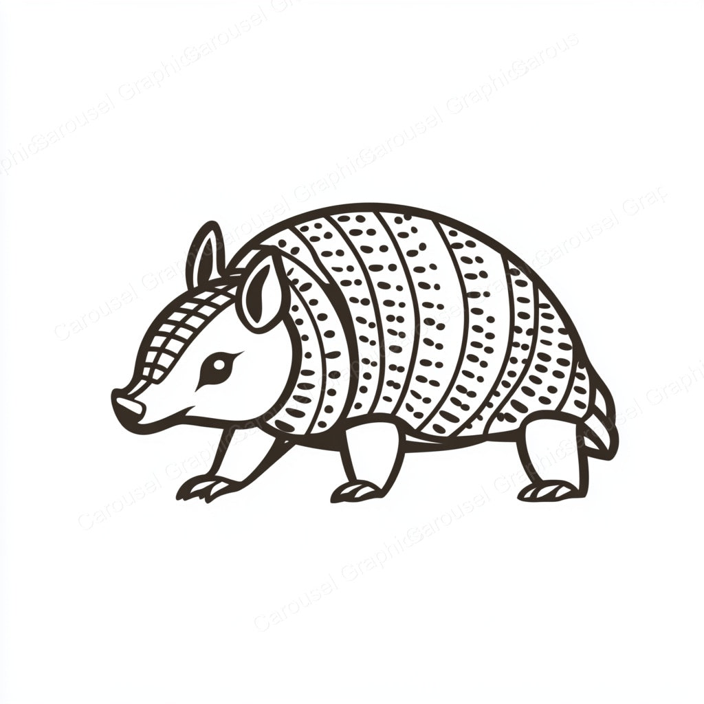 Armadillo Vector Graphic preview