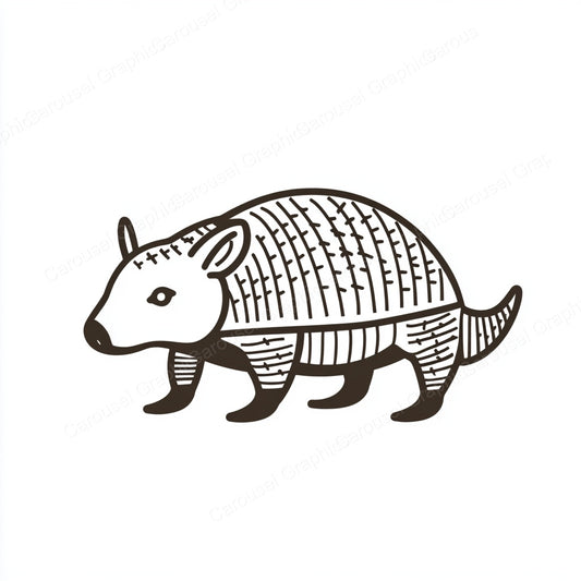 Armadillo Vector Graphic preview