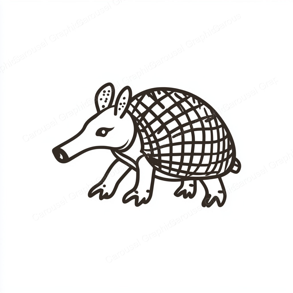 Armadillo Vector Graphic preview