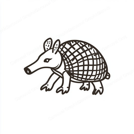 Armadillo Vector Graphic preview