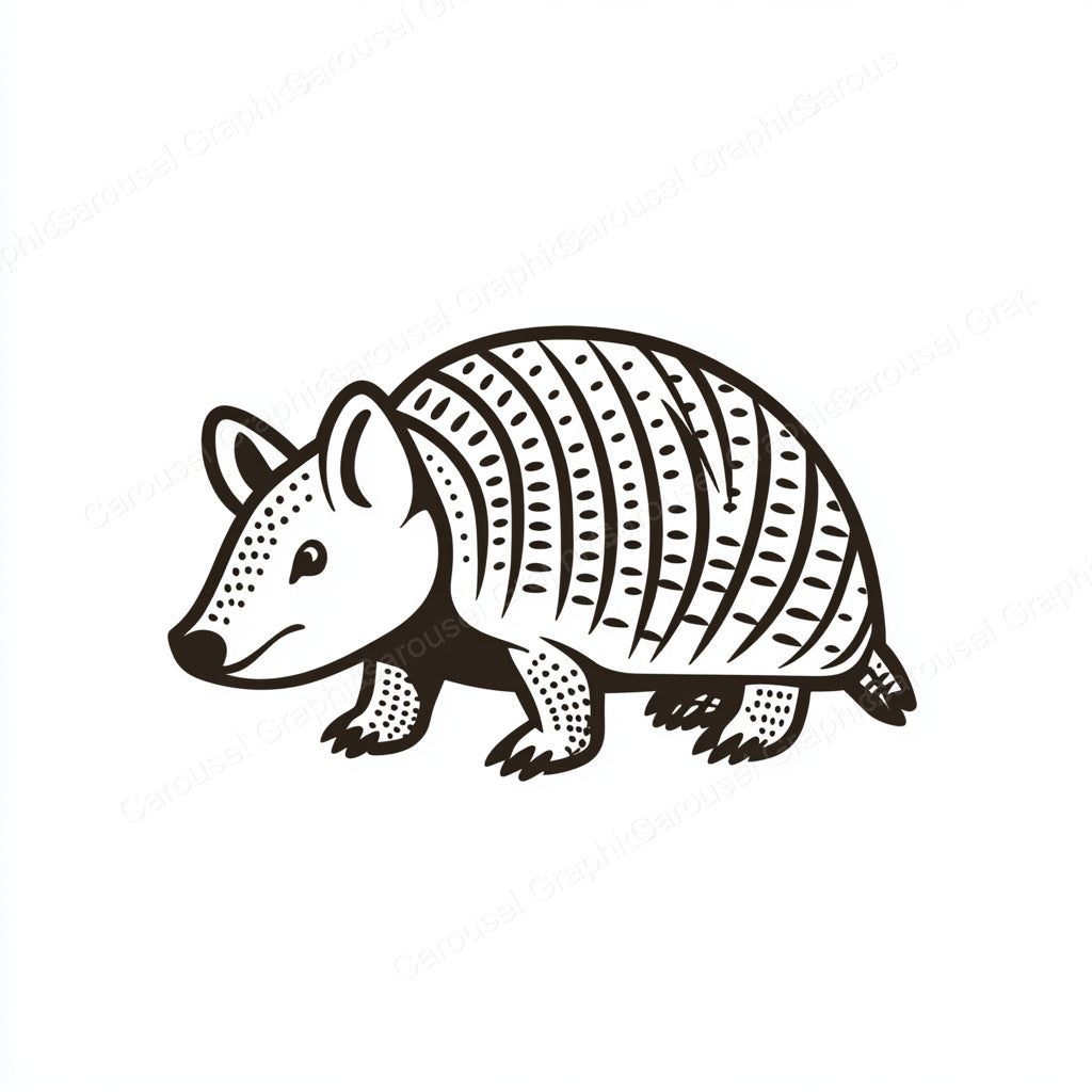 Armadillo Vector Graphic preview