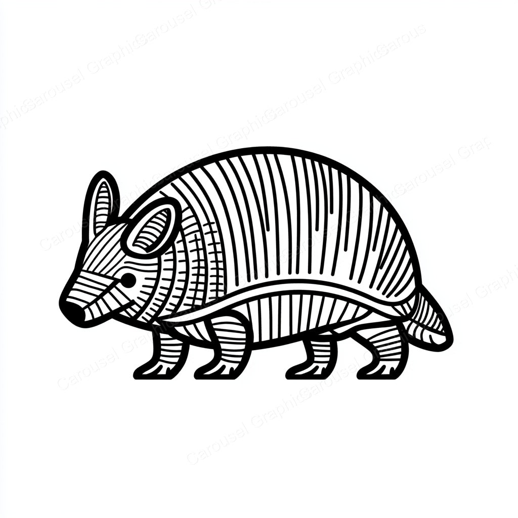Armadillo Vector Graphic preview