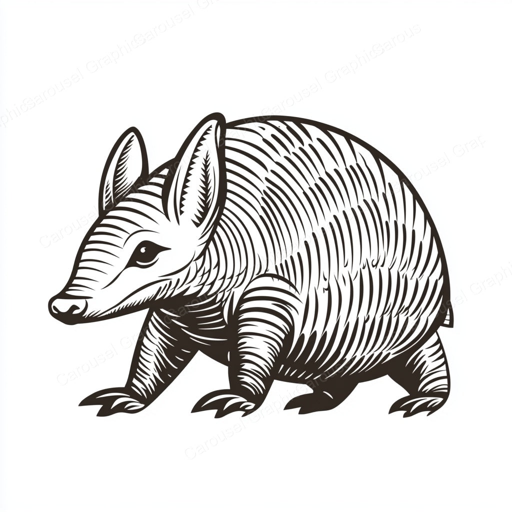 Armadillo Vector Graphic preview