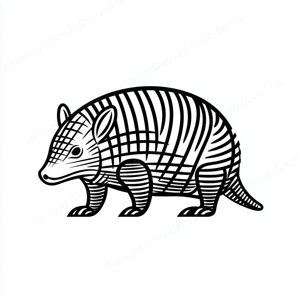 Armadillo Vector Graphic preview