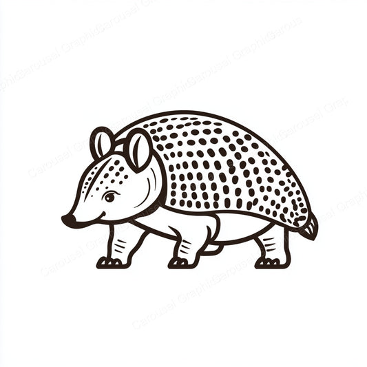 Armadillo Vector Graphic preview