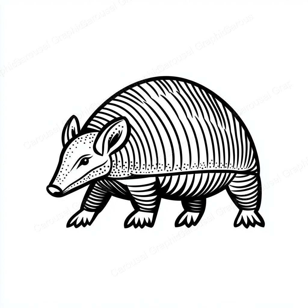 Armadillo Vector Graphic preview