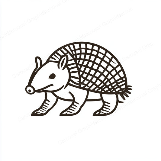 Armadillo Vector Graphic preview