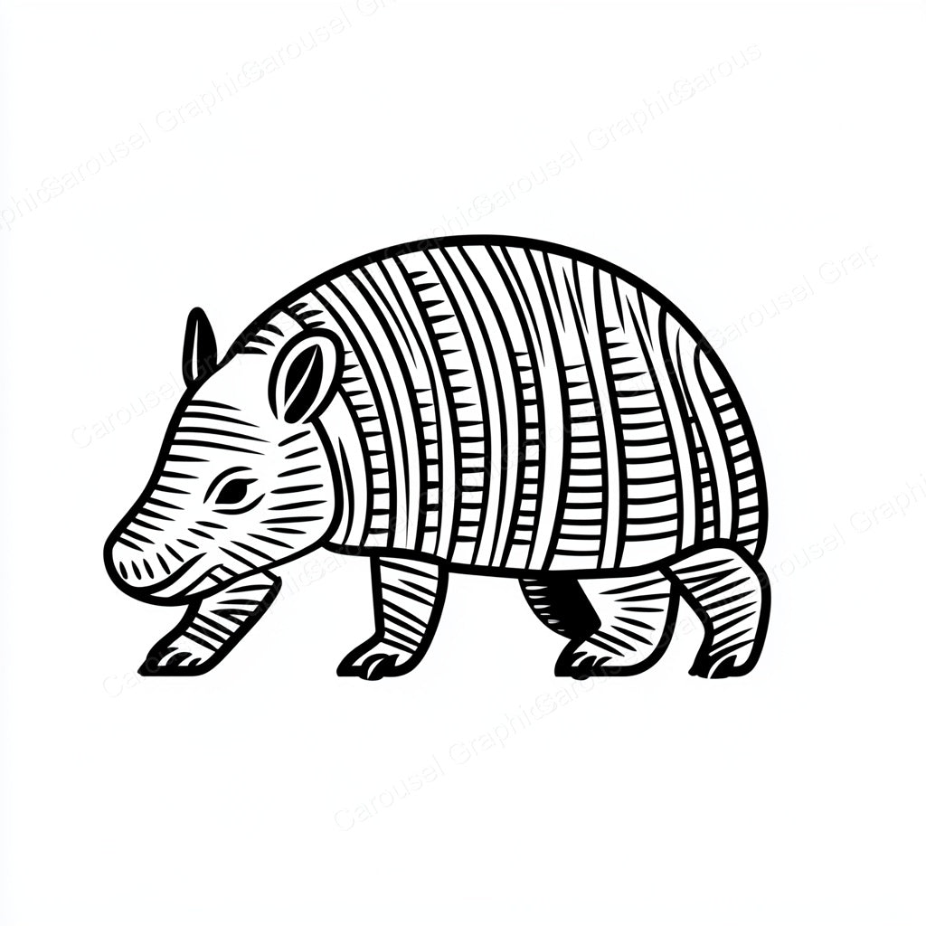Armadillo Vector Graphic preview