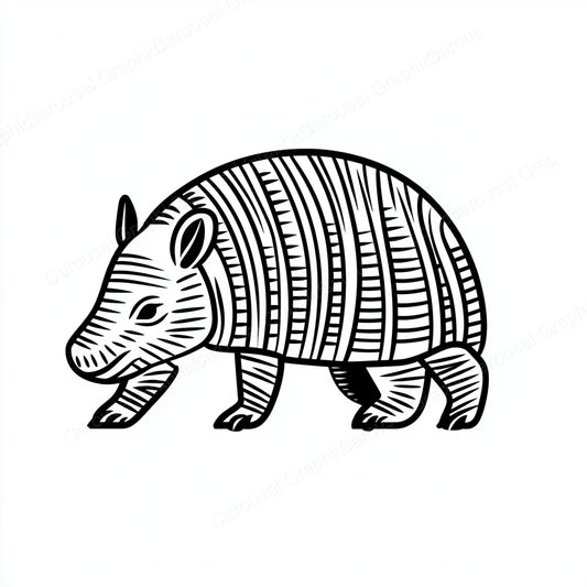 Armadillo Vector Graphic preview