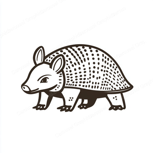 Armadillo Vector Graphic preview