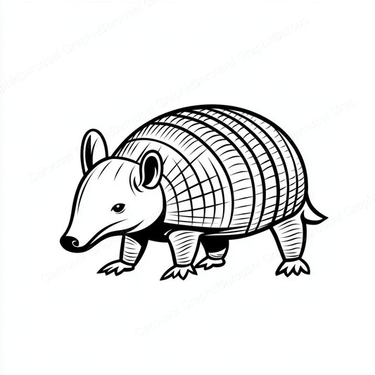 Armadillo Vector Graphic preview