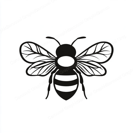 Bee Vector Graphic preview