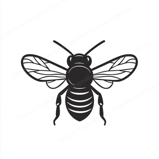Bee Vector Graphic preview
