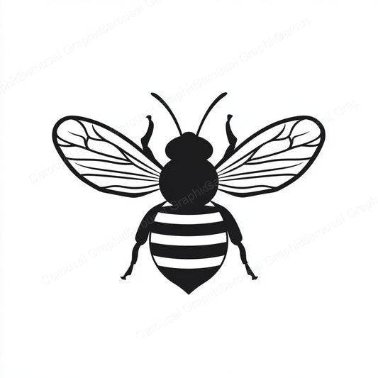 Bee Vector Graphic preview
