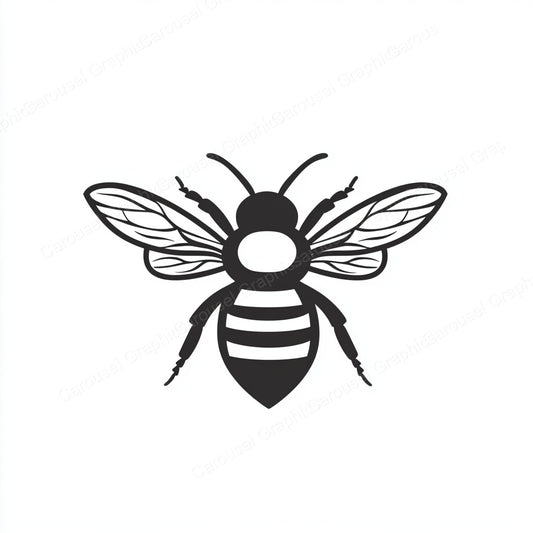 Bee Vector Graphic preview
