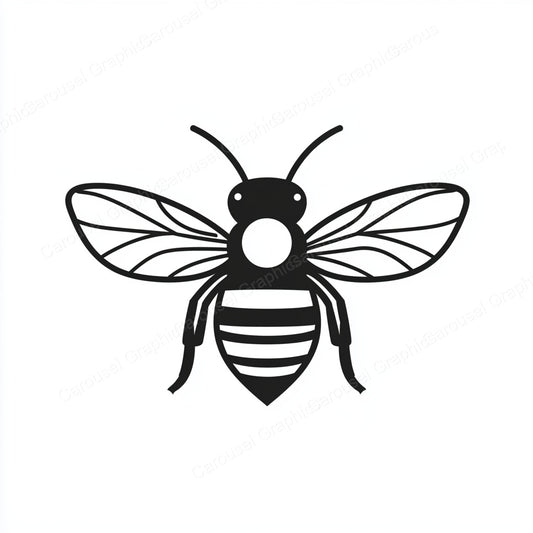 Bee Vector Graphic preview
