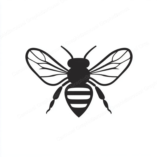 Bee Vector Graphic preview