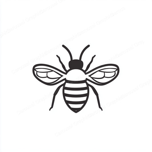 Bee Vector Graphic preview