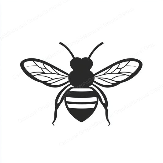 Bee Vector Graphic preview