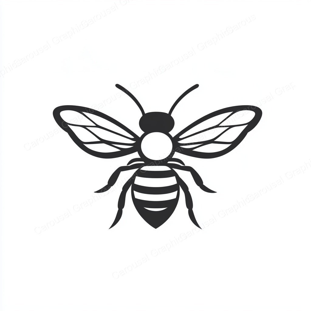 Bee Vector Graphic preview
