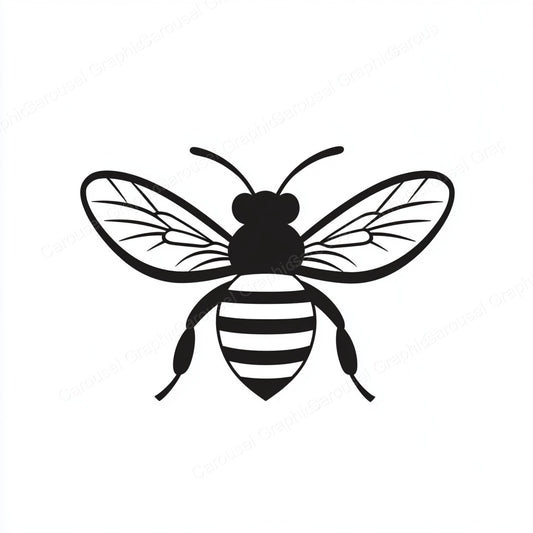 Bee Vector Graphic preview