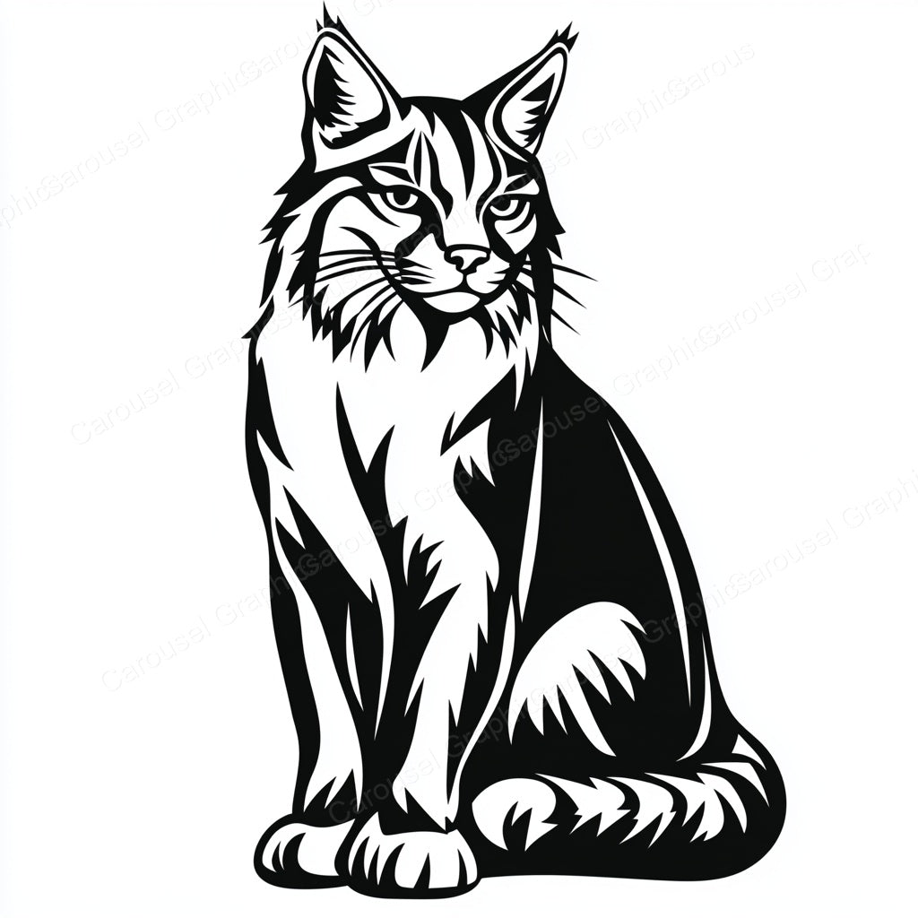 Bobcat Vector Graphic preview