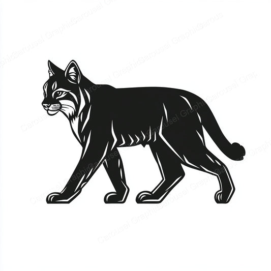 Bobcat Vector Graphic preview