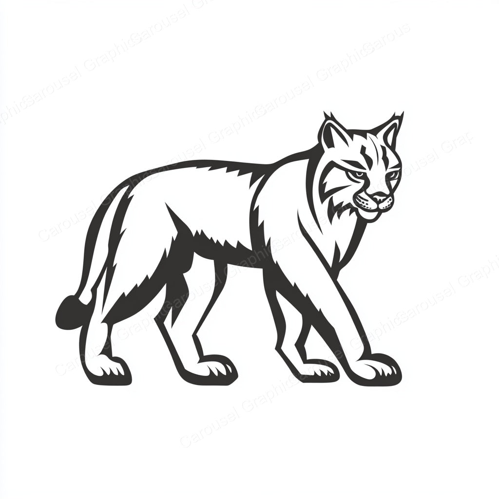 Bobcat Vector Graphic preview
