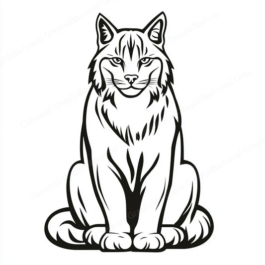 Bobcat Vector Graphic preview