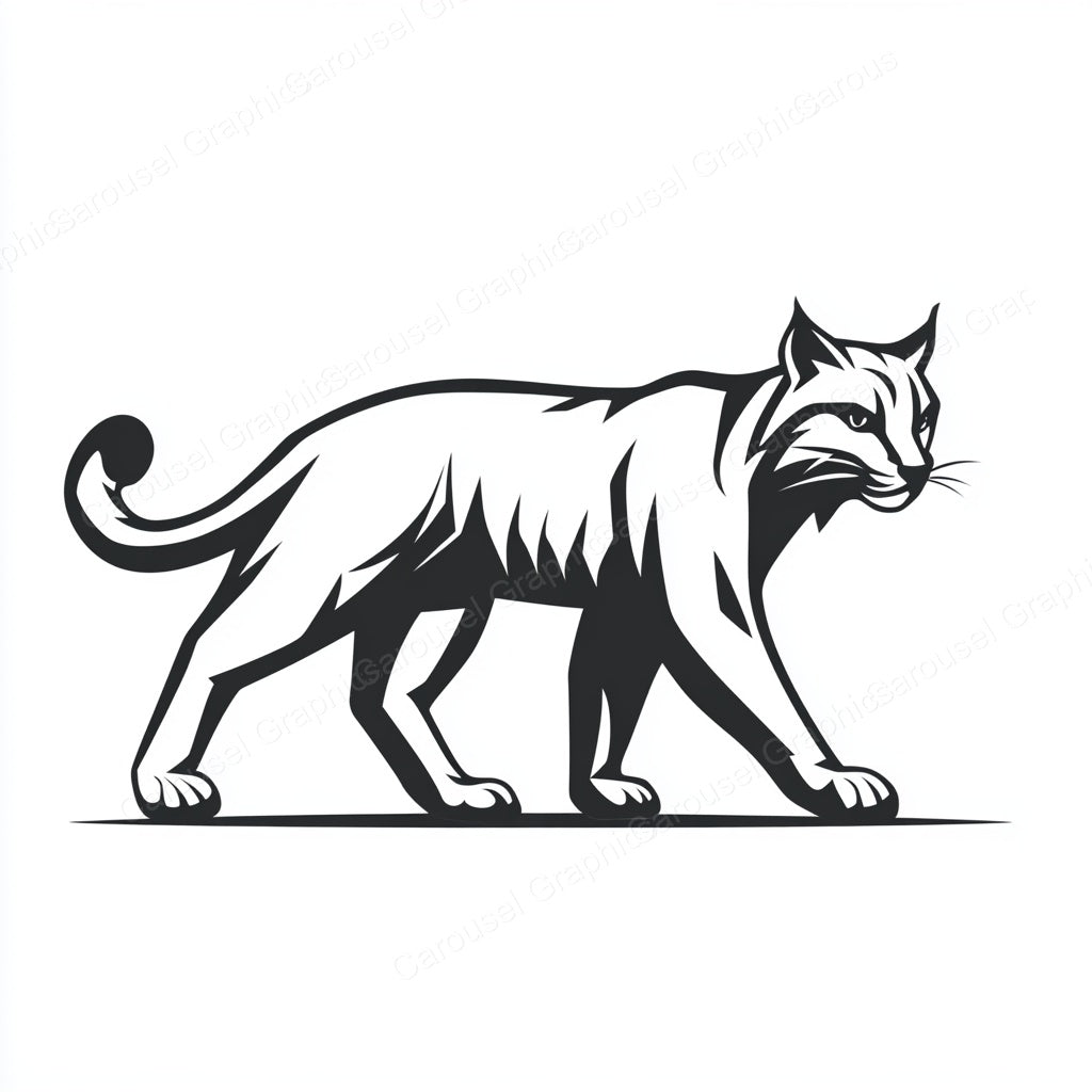 Bobcat Vector Graphic preview