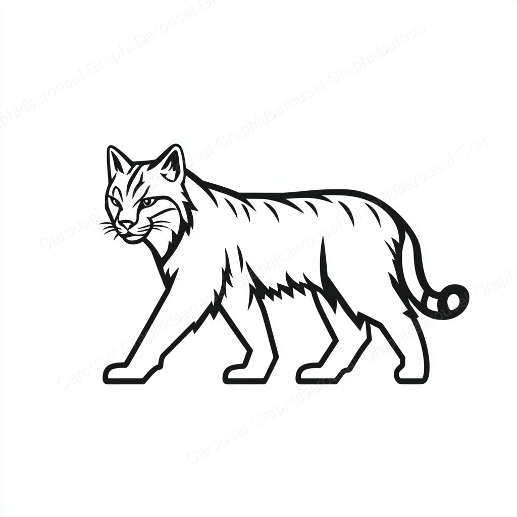 Bobcat Vector Graphic preview