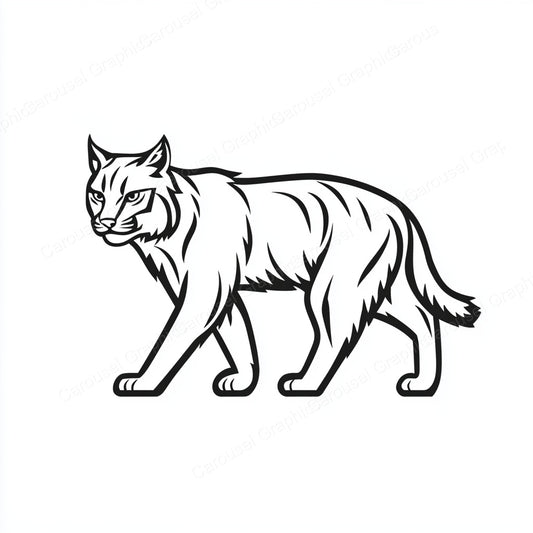 Bobcat Vector Graphic preview