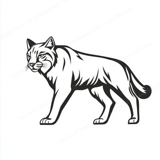 Bobcat Vector Graphic preview