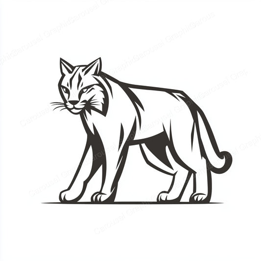 Bobcat Vector Graphic preview