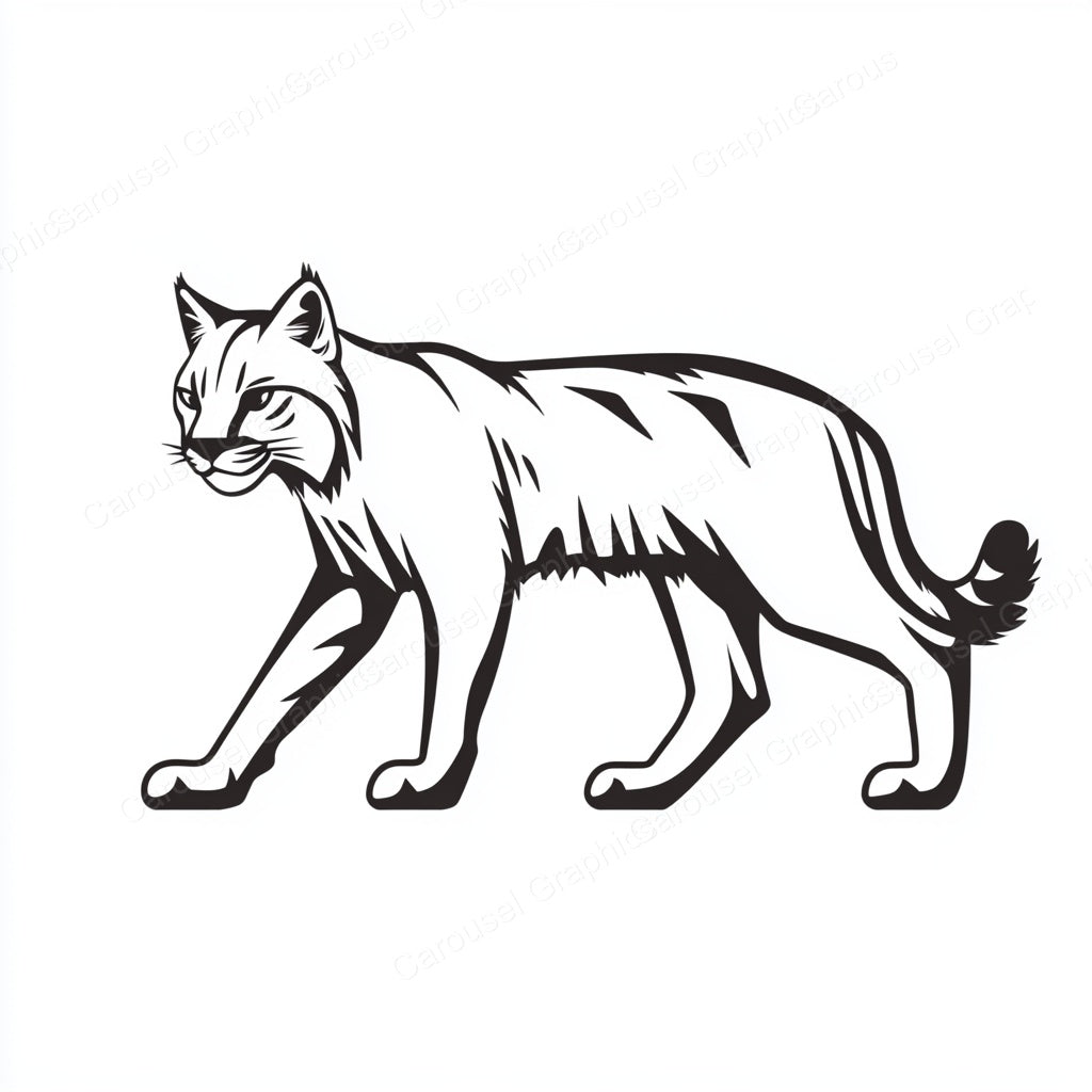 Bobcat Vector Graphic preview