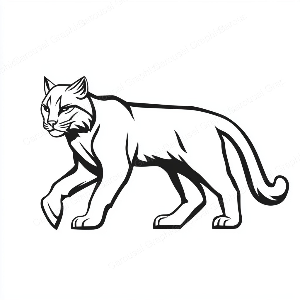 Bobcat Vector Graphic preview