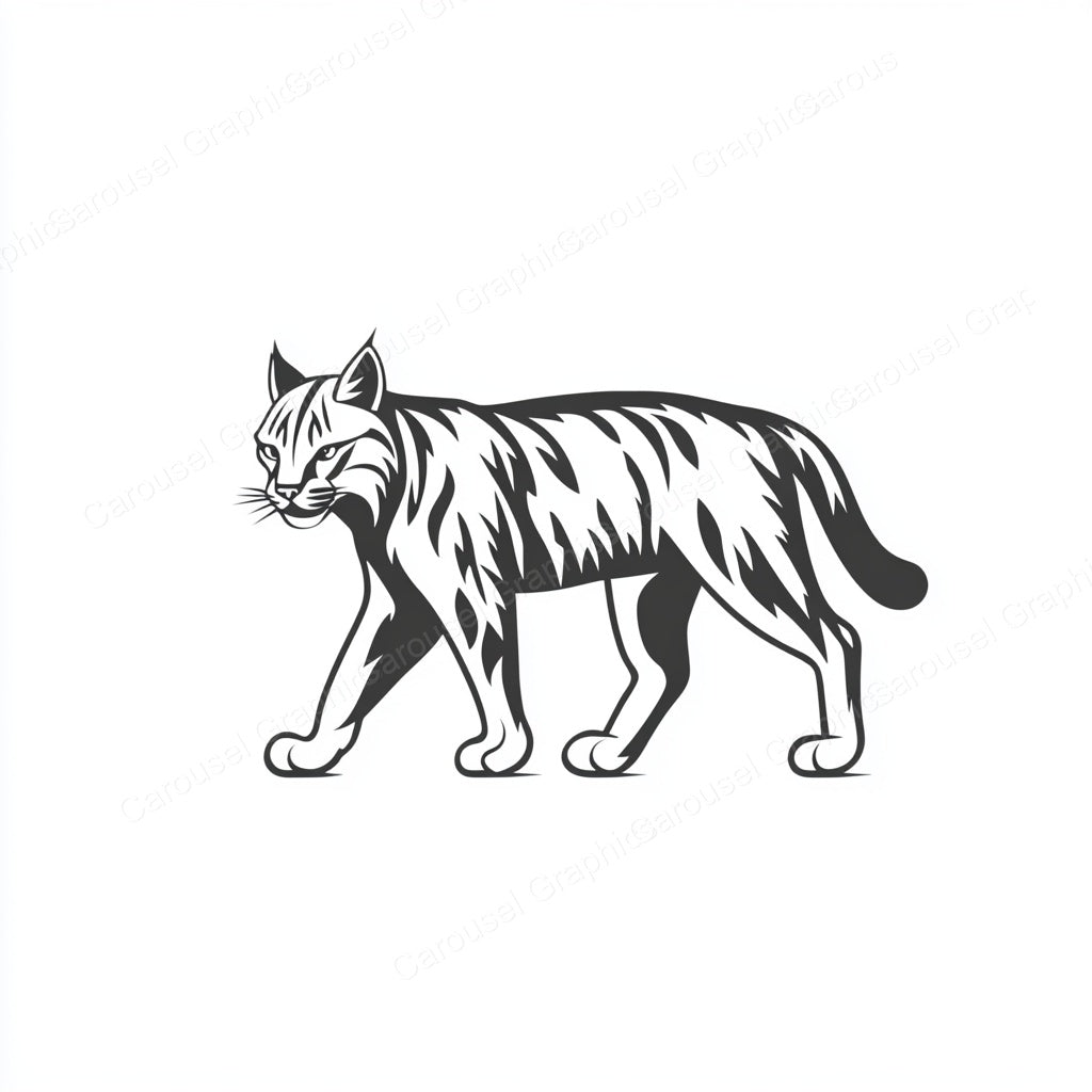 Bobcat Vector Graphic preview