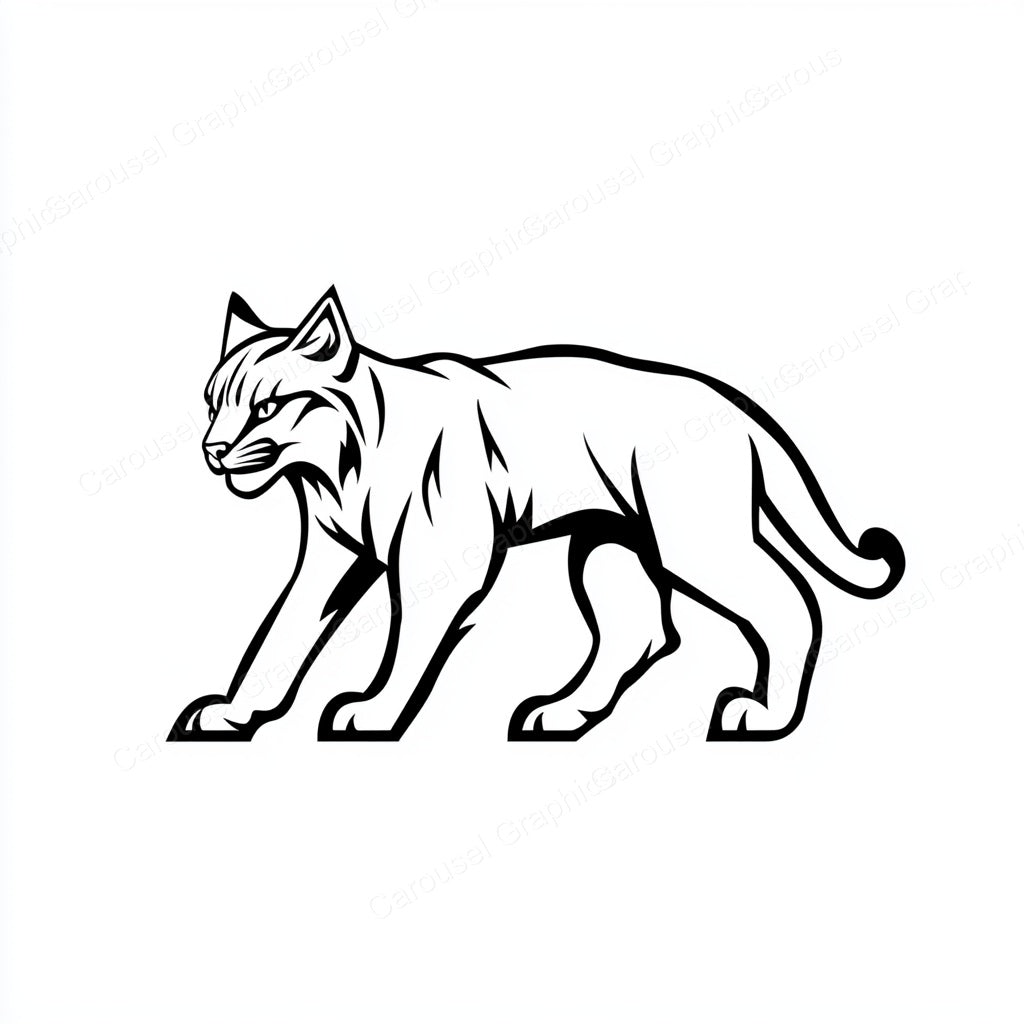 Bobcat Vector Graphic preview
