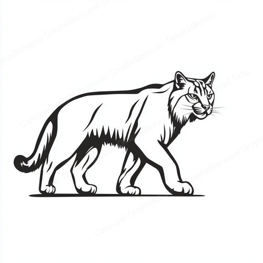 Bobcat Vector Graphic preview
