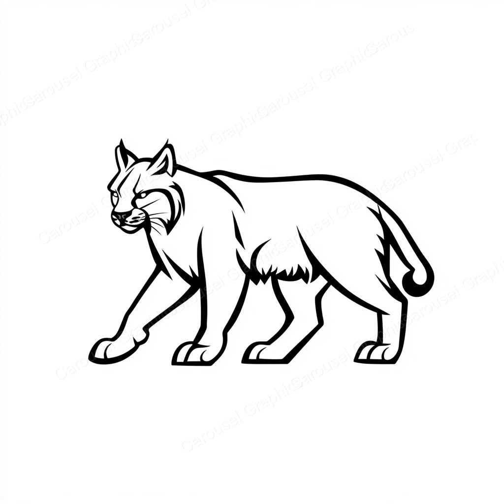 Bobcat Vector Graphic preview