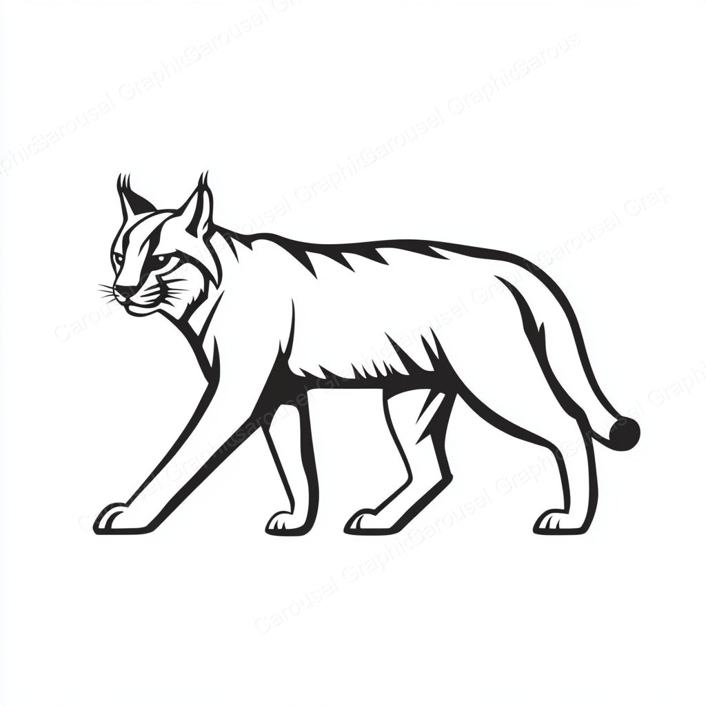 Bobcat Vector Graphic preview