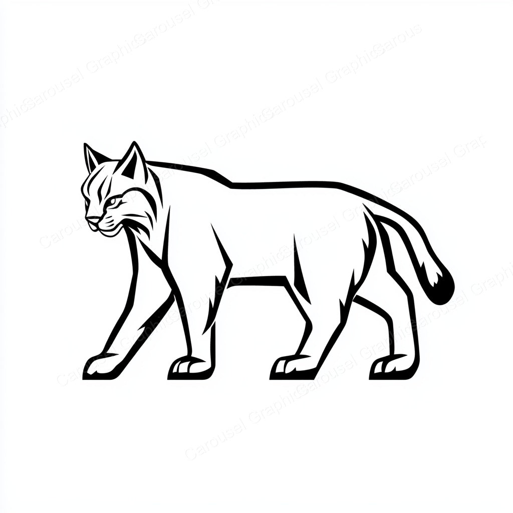 Bobcat Vector Graphic preview